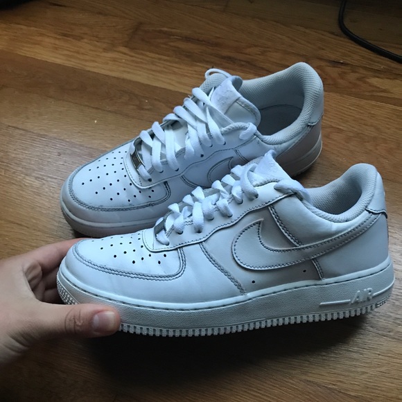 Nike Other - All White Nike Air Force Ones Low Tops